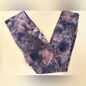 Lululemon Purple and Gray Leggings